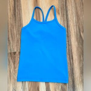 (6) Ivivva Vibrant Blue Tank Top